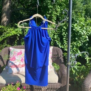 Cache blue mini dress
